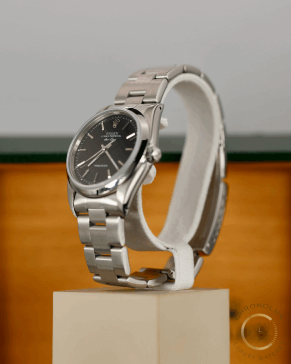 Rolex Air King 14000 Black Dial 34mm Full Set 1995 - immagine 2