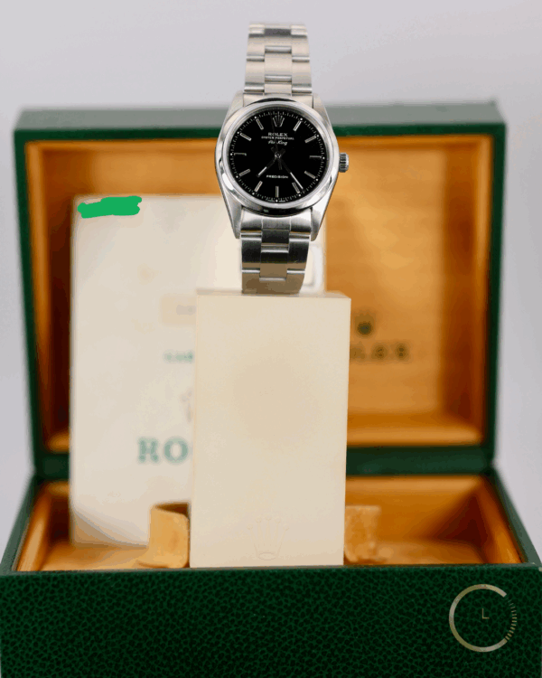 Rolex Air King 14000 Black Dial 34mm Full Set 1995 - immagine 6