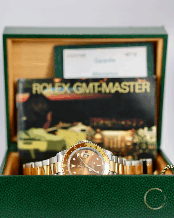 Rolex GMT Master II 16713 Eye Of Tiger No Holes Full Set 2004 - immagine 6