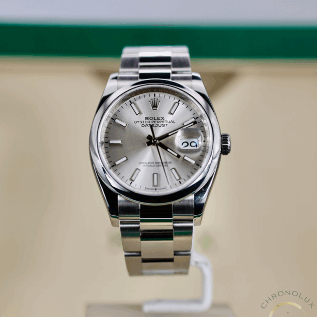 Rolex Datejust 126200 Silver Dial 36mm Full Set 2019