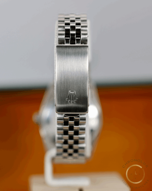 Rolex Lady Datejust 68274 Jubilee 31mm Silver Diamonds Dial Full Set 1994 - immagine 4