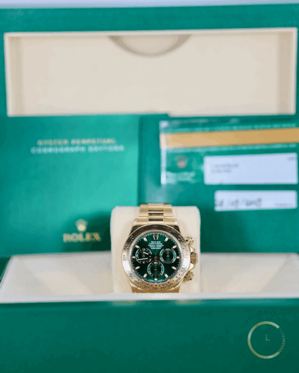 Rolex Daytona John Mayer Dial Full Gold 116508 Full Set 2019 - immagine 6