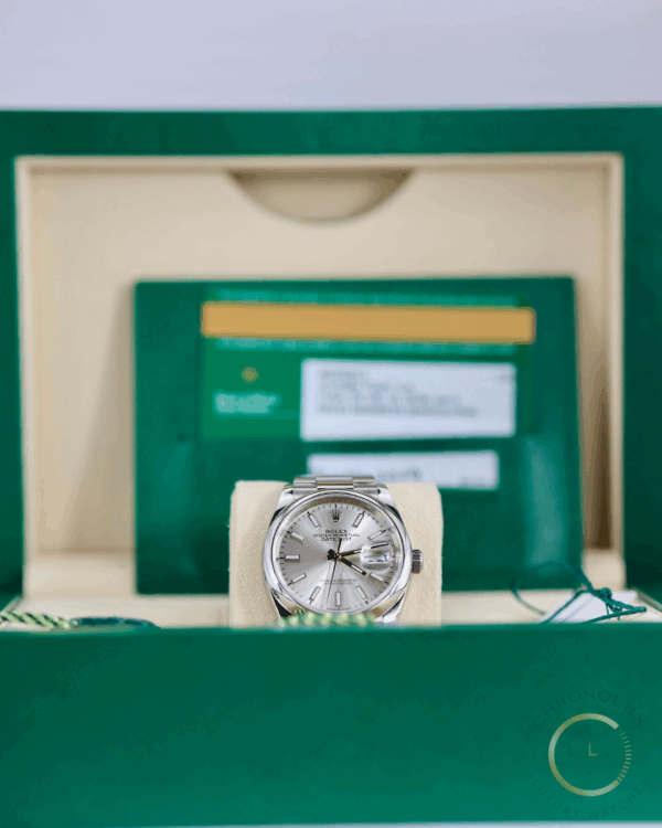 Rolex Datejust 126200 Silver Dial 36mm Full Set 2019 - immagine 6