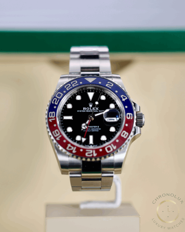 Rolex GMT Master II Pepsi Oyster 126710BLRO Full Set 2022