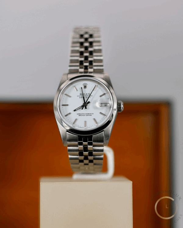Rolex Datejust 68240 Jubilee 31mm White Dial Full Set 1988