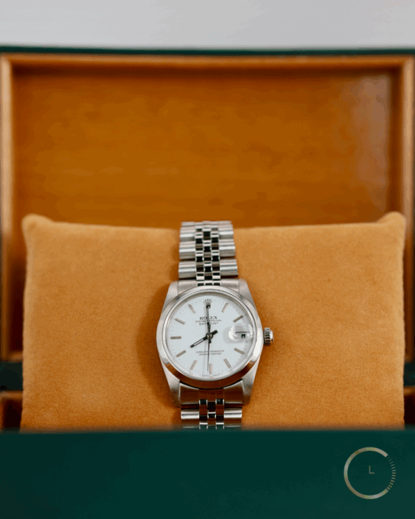 Rolex Datejust 68240 Jubilee 31mm White Dial Full Set 1988 - immagine 2