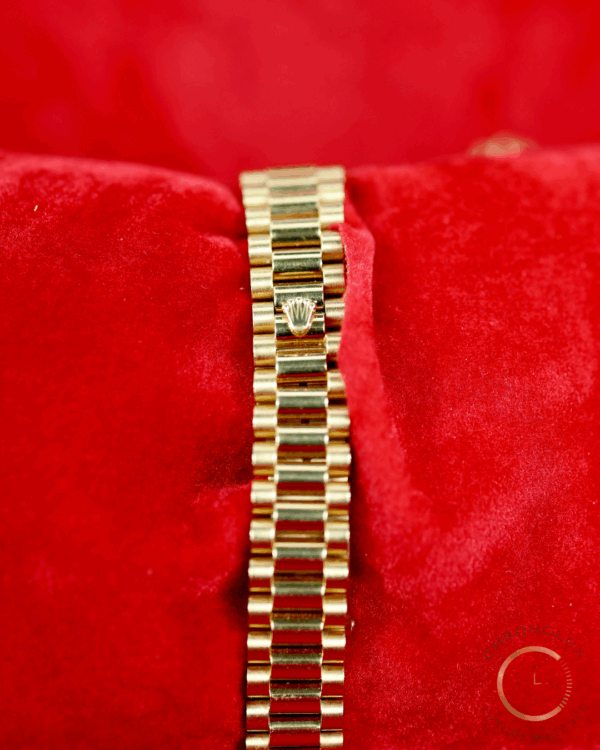 Rolex Lady Datejust 26mm 69178 Gold Champagne Diamonds Dial Full Set 1987 - immagine 3