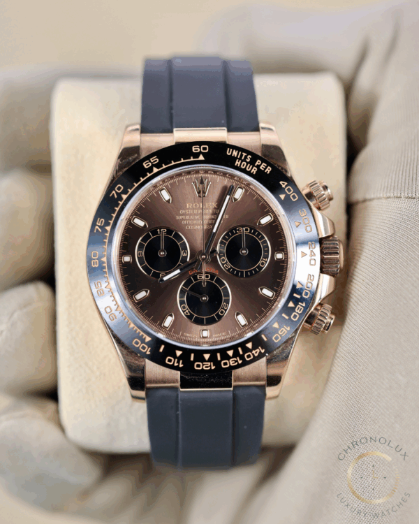 Rolex Daytona Choco Index Rose Gold 116515LN Full Set 2019 - immagine 5