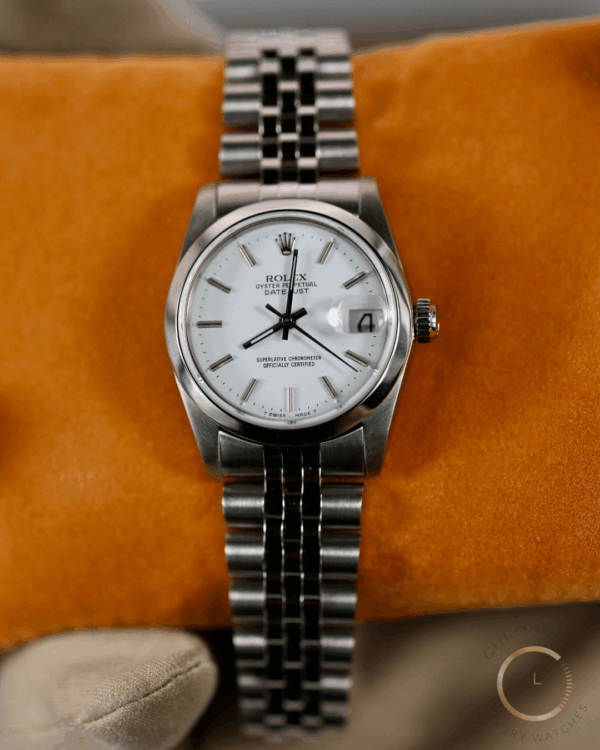 Rolex Datejust 68240 Jubilee 31mm White Dial Full Set 1988 - immagine 5