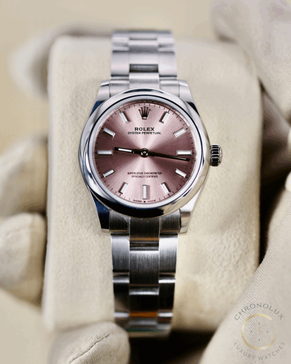 Rolex Oyster Perpetual 277200 31mm Pink Dial Full Set 2022 - immagine 5