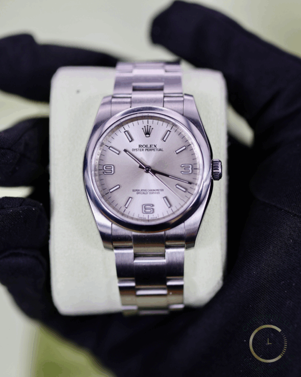 Rolex Oyster Perpetual 116000 36mm Silver Dial 2010 Full Set - immagine 5