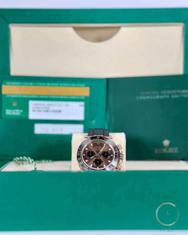 Rolex Daytona Choco Index Rose Gold 116515LN Full Set 2019 - immagine 6