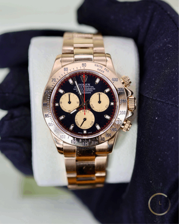 Rolex Daytona Paul Newman Dial Full Gold 116528 Full Set 2014 - immagine 5