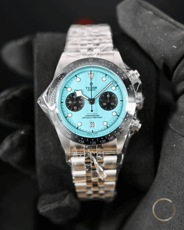 Tudor Black Bay Chrono Flamingo 41mm 79360N Full Set Unworn 2025 - immagine 5