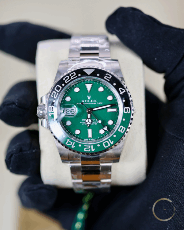 Rolex GMT Master II Sprite Green Dial Jub 126729VTNR Full Set New 2025 - immagine 5